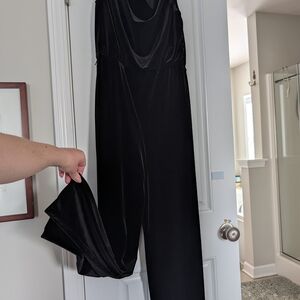 Vince Camuto Sleek Black Jumpsuit